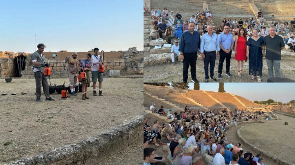 ΕΡΕΤΡΙΑ: Ξεχωριστή εμπειρία με Θραύσματα Ευριπίδη στο Αρχαίο Θέατρο