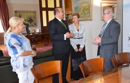 Ήρθε στη Χαλκίδα ο πρέσβης των Ηνωμένων Αραβικών Εμιράτων