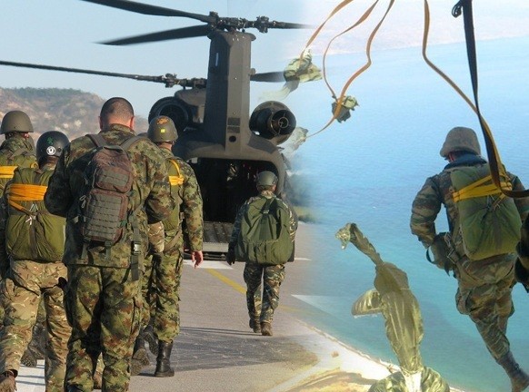 Αλεξιπτωτιστής έφυγε ημίγυμνος από την σκοπιά και άρχισε να πυροβολεί στον αέρα