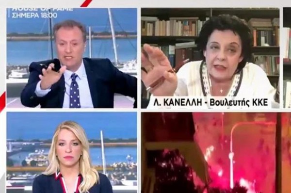 Χαμός με Λιάνα Κανέλλη στον ΣΚΑΪ: Την έκοψαν στον αέρα