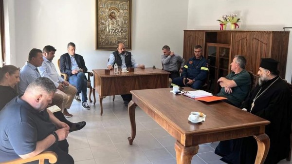 Ο Τριαντόπουλος ανακοίνωσε τρία νέα έργα στο Δήμο Μαντουδίου- Λίμνης - Αγίας Άννας