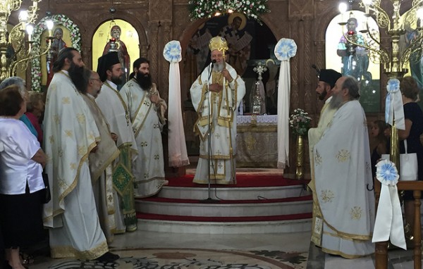 Λαμπρός εορτασμός για την Αγία Μαρίνα στη Χαλκίδα