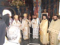 Με δύο Μητροπολίτες η γιορτή στην Παναγία Γοργοεπήκοο Ψαχνών