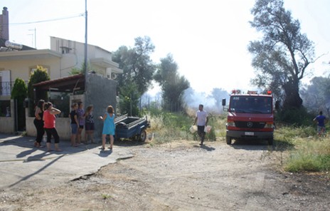 Τρία βίντεο από την πυρκαγιά στο Δοκό