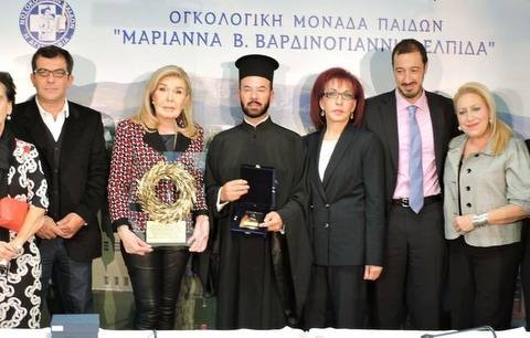 Επίτιμος πρόεδρος του Συλλόγου Ο Καλός Σαμαρείτης η Μαριάννα Βαρδινογιάννη