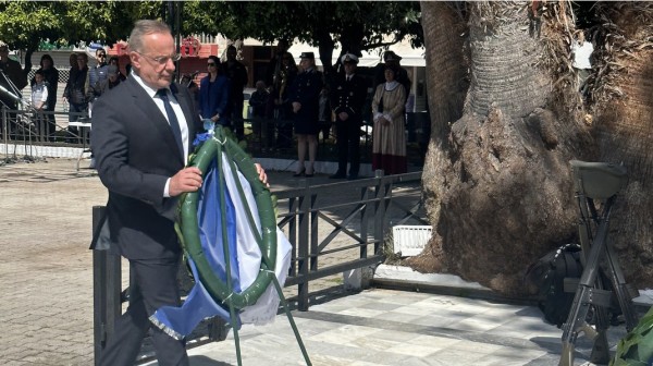 Στην Κάρυστο ο Θανάσης Ζεμπίλης για τον εορτασμό της 28ης Οκτωβρίου