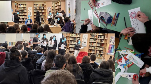 Μαθητές ...φύτεψαν ιστορίες στη Δημοτική Βιβλιοθήκη Καθενών