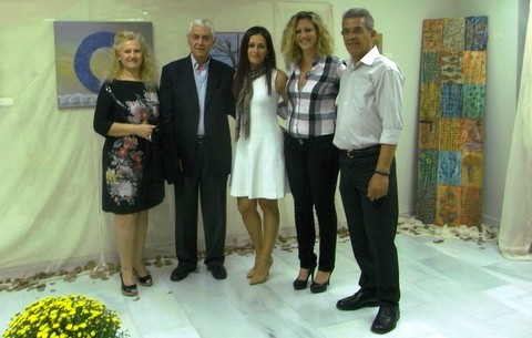 Στα εγκαίνια καλλιτεχνικής έκθεσης ο Δήμαρχος