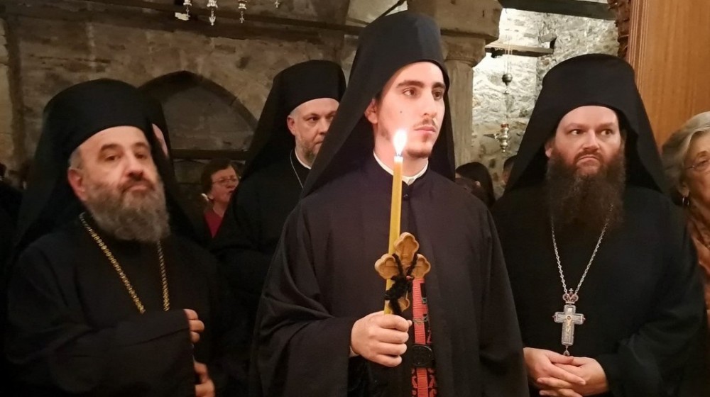 ΧΑΛΚΙΔΑ: Άξιος ο νέος Μοναχός της Μονής Αγίου Γεωργίου Αρμά Ειρηναίος Σταμέλος