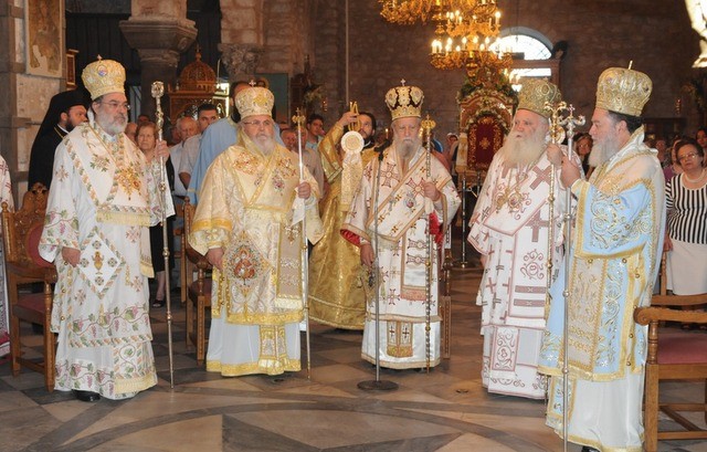 Πέντε Μητροπολίτες στη Χαλκίδα για την Αγία Παρασκευή