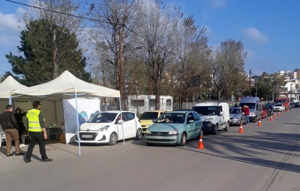 ΧΑΛΚΙΔΑ: Δωρεάν τεστ κορωνοϊού στο Βούρκο μέσα από τα οχήματα το Σάββατο