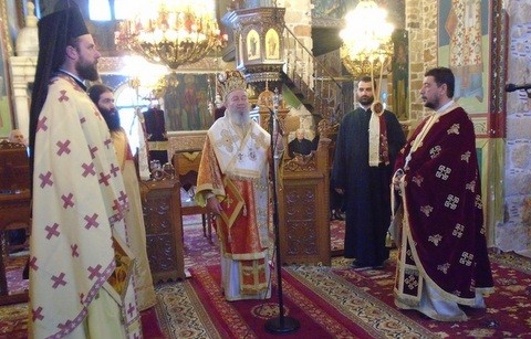 Ο Μητροπολίτης στη γενέτειρά του τη δεύτερη μέρα των Χριστουγέννων