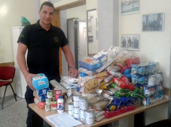 ΦΥΛΑΚΗ ΧΑΛΚΙΔΑΣ: Μαζεύουν τρόφιμα για ευπαθείς κοινωνικές ομάδες οι εξωτερικοί φρουροί