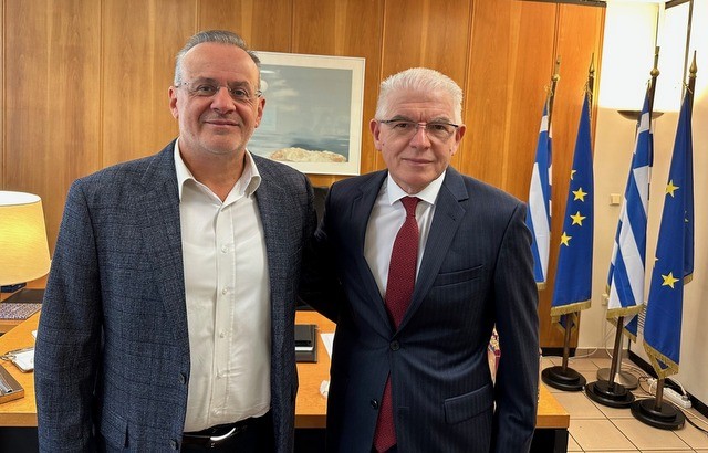 Στον πρόεδρο του ΕΛΓΑ ο Ζεμπίλης για τις αποζημιώσεις των αγροτών της Εύβοιας