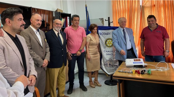 Ανθρωπιστική προσφορά του Ροταριανού Ομίλου Χαλκίδας στη Βόρεια Εύβοια