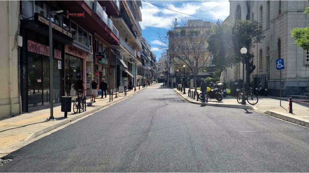 ΧΑΛΚΙΔΑ: Ολοκληρώθηκε η ασφαλτόστρωση της οδού Αντωνίου – Πότε παραδίνεται ο δρόμος στην κυκλοφορία
