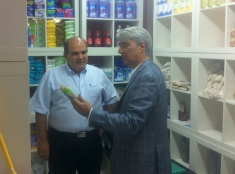 Συνάντηση του Σίμου Κεδίκογλου με τον Πρόεδρο του Ομίλου για την Unesco Πειραιώς και Νήσων