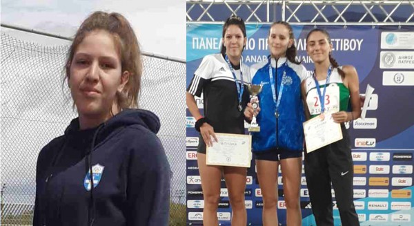 ΠΑΝΕΛΛΗΝΙΟ ΠΡΩΤΑΘΛΗΜΑ ΣΤΙΒΟΥ Κ20: Μετάλλιο και από την Ευγενία Σχίζα