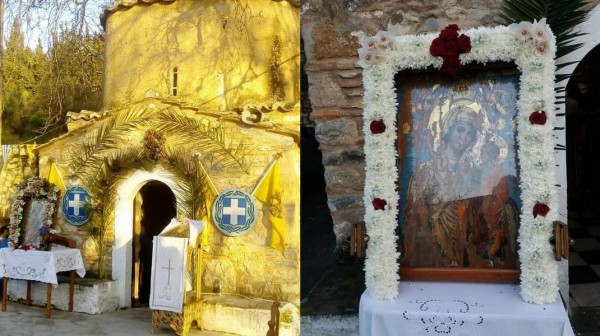 ΚΑΘΕΝΟΙ ΕΥΒΟΙΑΣ: Πανηγυρίζει το Βυζαντινό παρεκκλήσιο στην περιοχή των Ερίων