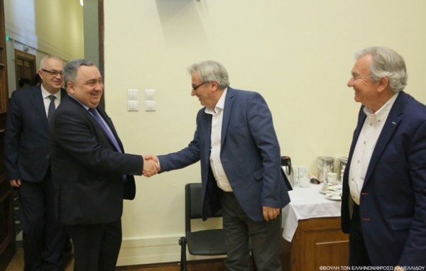 Ο Γιώργος Ακριώτης συναντήθηκε με τον Υφυπουργό Εξωτερικών της Γεωργίας