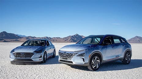 Εντυπωσιακά υβριδικά Hyundai Nexo και Sonata