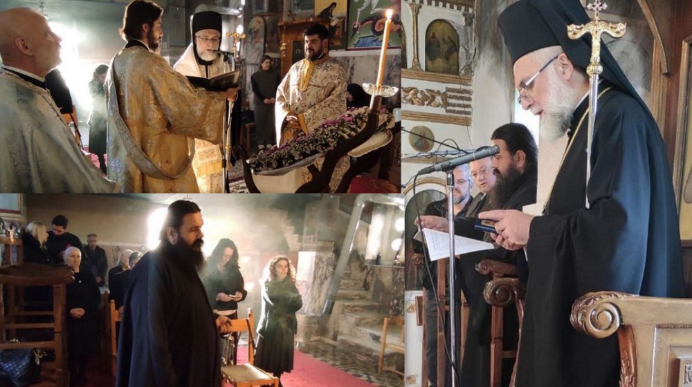 ΕΥΒΟΙΑ: Επίσκεψη του Επισκόπου Σκοπέλου Νικοδήμου στους Μαρκάτες για τους Γ΄ Χαιρετισμούς