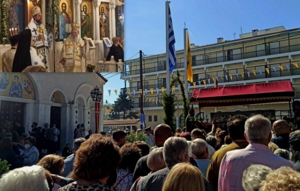 ΠΡΟΚΟΠΙ ΕΥΒΟΙΑΣ: Λαμπρή γιορτή με θαυμάσιο καιρό για τον Όσιο Ιωάννη Ρώσσο