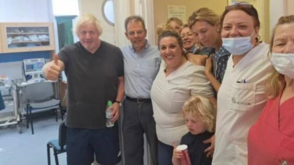 ΕΥΒΟΙΑ: Στο νοσοκομείο της Καρύστου ο Μπόρις Τζόνσον!