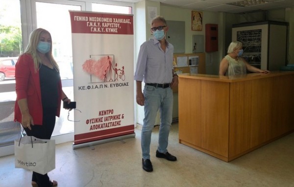 Ο Σπύρος Πνευματικός στο νέο Νοσοκομείο Χαλκίδας και στο Δήμο Διρφύων – Μεσσαπίων