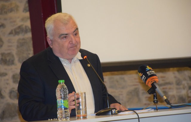 O Τάσος Καλαθέρης παρουσίασε το βιβλίο του για την οικία του Ενετού Βαΐλου