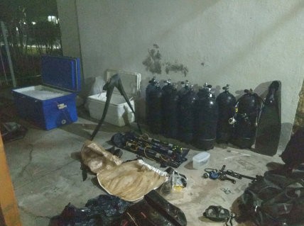 ΒΑΣΙΛΙΚΑ ΕΥΒΟΙΑΣ: Δύο ψαροντουφεκάδες ψάρευαν παράνομα με καταδυτικές συσκευές