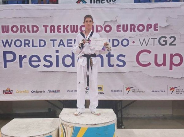 Στην Εθνική Ελλάδος taekwodo νεαρός αθλητής από τα Ψαχνά