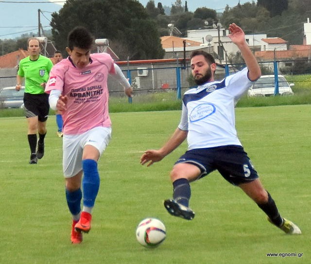 ΠΑΝΤΡΙΑΔΙΚΟΣ-ΑΙΔΗΨΟΣ 2-1: Ο Τσούτσης την ...καθάρισε σε δυο λεπτά