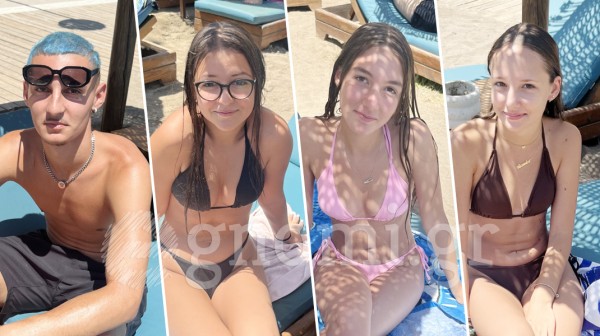 ΡΕΠΟΡΤΑΖ ΣΤΗ ΘΑΛΑΣΣΑ: Η νεολαία της Χαλκίδας προτιμάει την ηλιοθεραπεία από το κολύμπι!