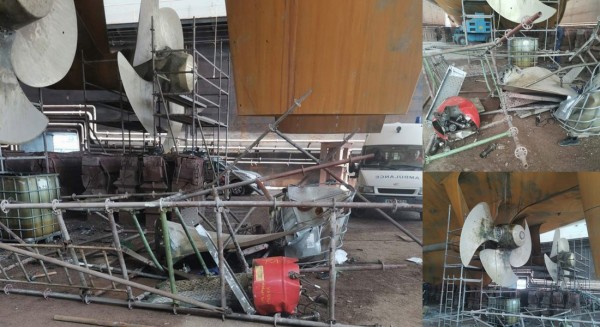 ΠΕΡΑΜΑ -ΝΑΥΠΗΓΕΙΑ: Ένας νεκρός και δύο τραυματίες σε εργατικό ατύχημα (φωτό)