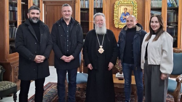 Επίσκεψη του Δ.Σ. της Ένωσης Αστυνομικών Υπαλλήλων Ευβοίας στον Μητροπολίτη