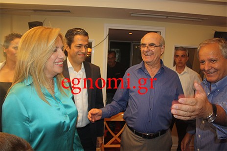 Στη Χαλκίδα η Φώφη Γεννηματά με Συμεών Κεδίκογλου