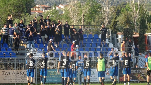 Παίκτες και Θύρα 3 φωνάζουν ΧΑΛΚΙΔΑ στην Ερέτρια (Video)