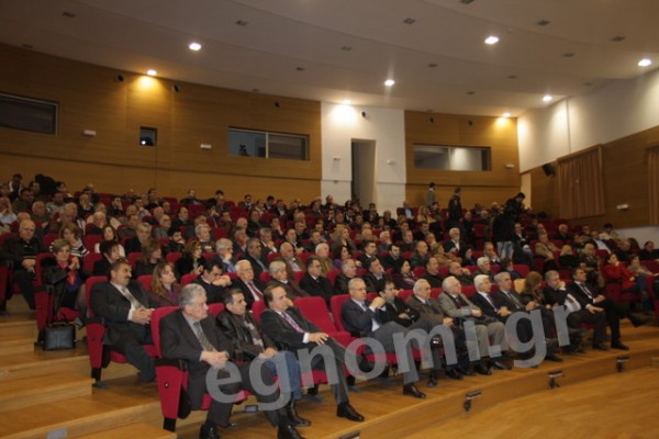 ΧΑΛΚΙΔΑ: Ο Σταϊκούρας γέμισε το αμφιθέατρο