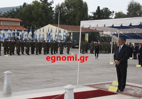 Στη Σχολή Πεζικού ο Δημήτρης Αβραμόπουλος