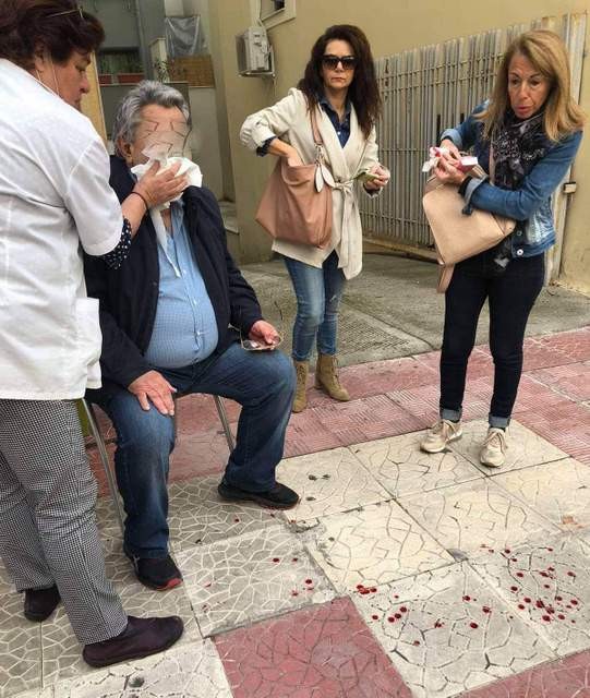 ΧΑΛΚΙΔΑ-ΑΒΑΝΤΩΝ: Η κακοτεχνία στο πεζοδρόμιο προκάλεσε τραυματισμό σε πεζό