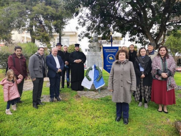 ΧΑΛΚΙΔΑ: Τρισάγιο στη μνήμη του Θεόδωρου Κολοκοτρώνη