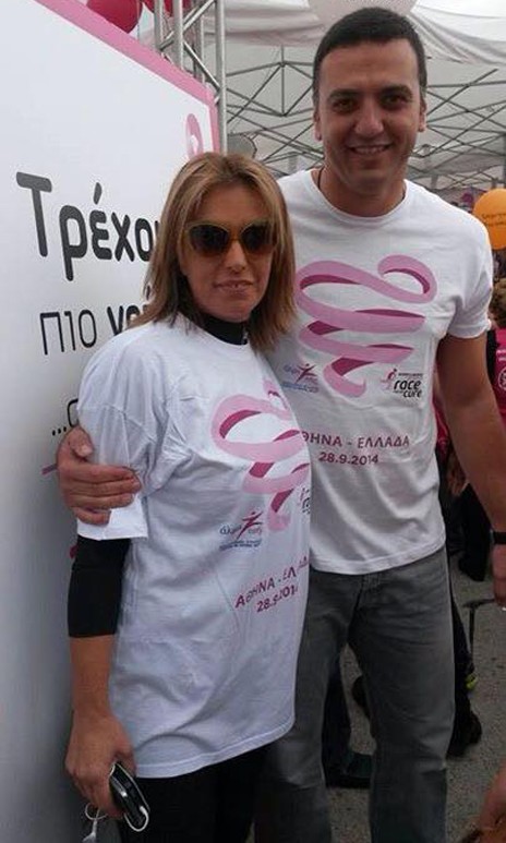 Έτρεξε και η Ματίνα Ρέτσα με τον ...ψηλό!