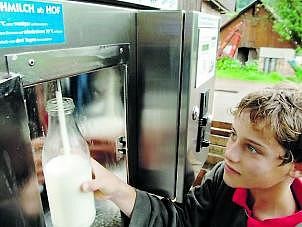 Ελληνικό ΑΤΜ ...γάλακτος!