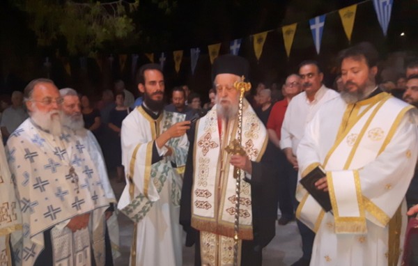 Στο Παρθένι ο Μητροπολίτης Καρυστίας και Σκύρου