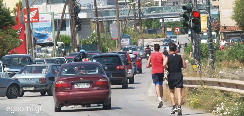 Φράκαραν οι είσοδοι της Χαλκίδας από Βορρά και Νότο