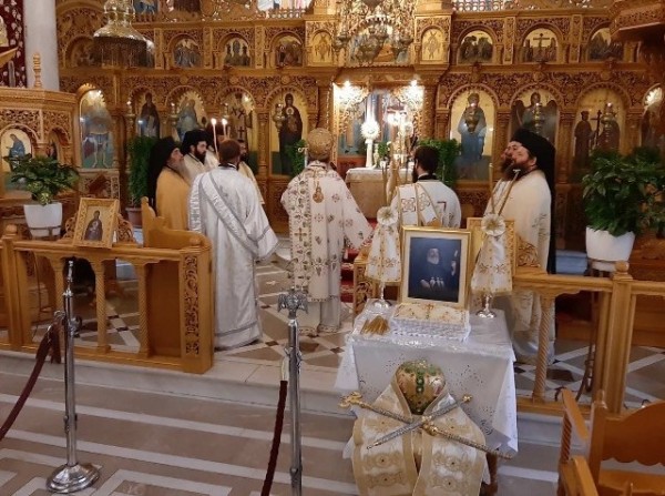 ΧΑΛΚΙΔΑ: Γιορτή για τον Όσιο Χριστόδουλου και μνημόσυνο για τον μακαριστό Αρχιεπίσκοπο