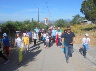 Πεζοπορία για 50 κατοίκους του Αφρατίου