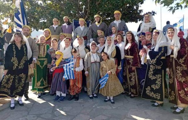 ΧΑΛΚΙΔΑ: Οι Καππαδόκες της Εύβοιας τίμησαν την εθνική επέτειο της 28ης Οκτωβρίου