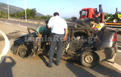 Ζευγάρι έχασε τη ζωή του σε τροχαίο ατύχημα